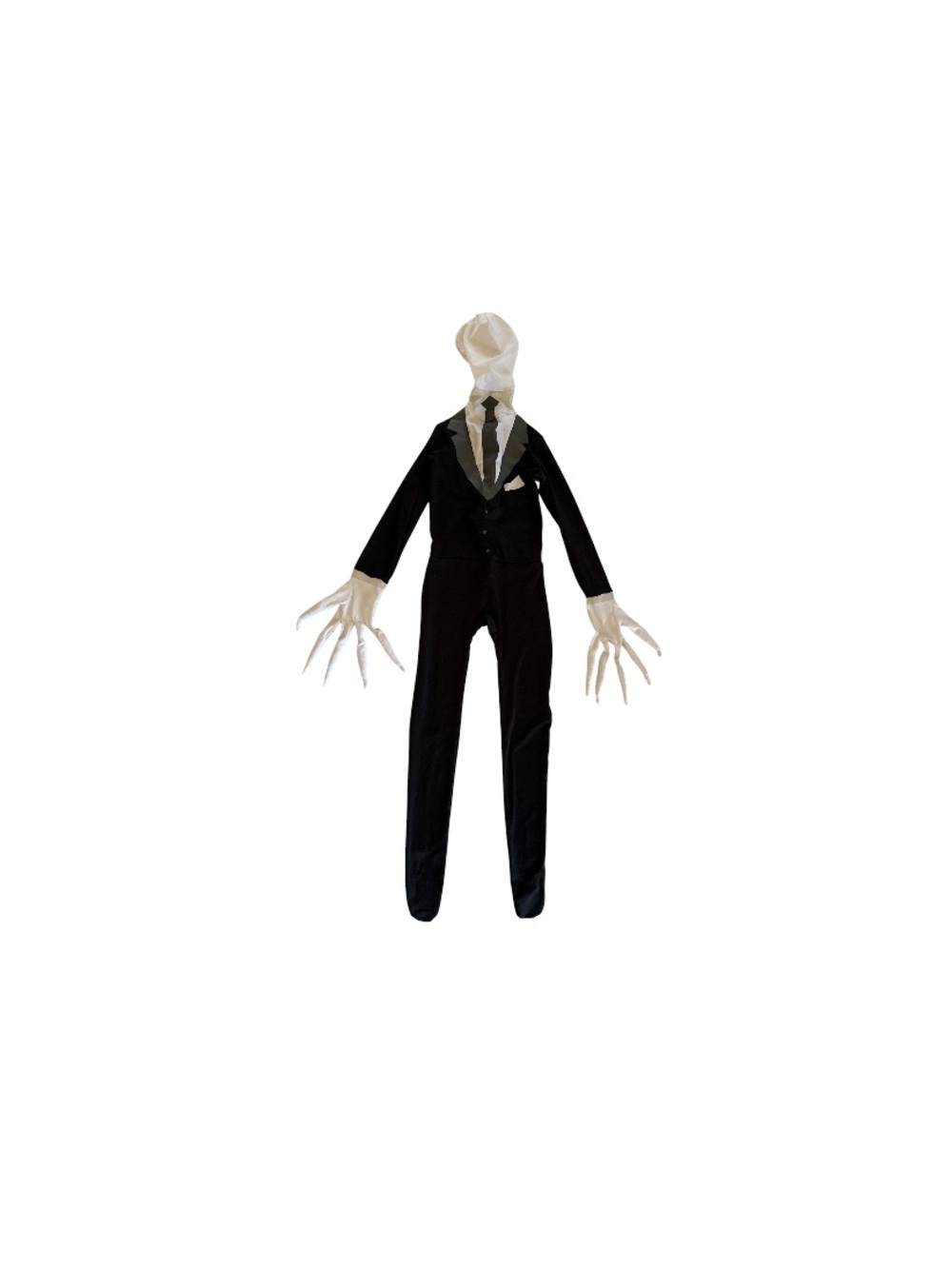 Slender Man One Piece Costume - Teen Size Small (S)